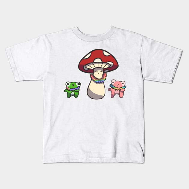 Dance Party Kids T-Shirt by AddyC Creative